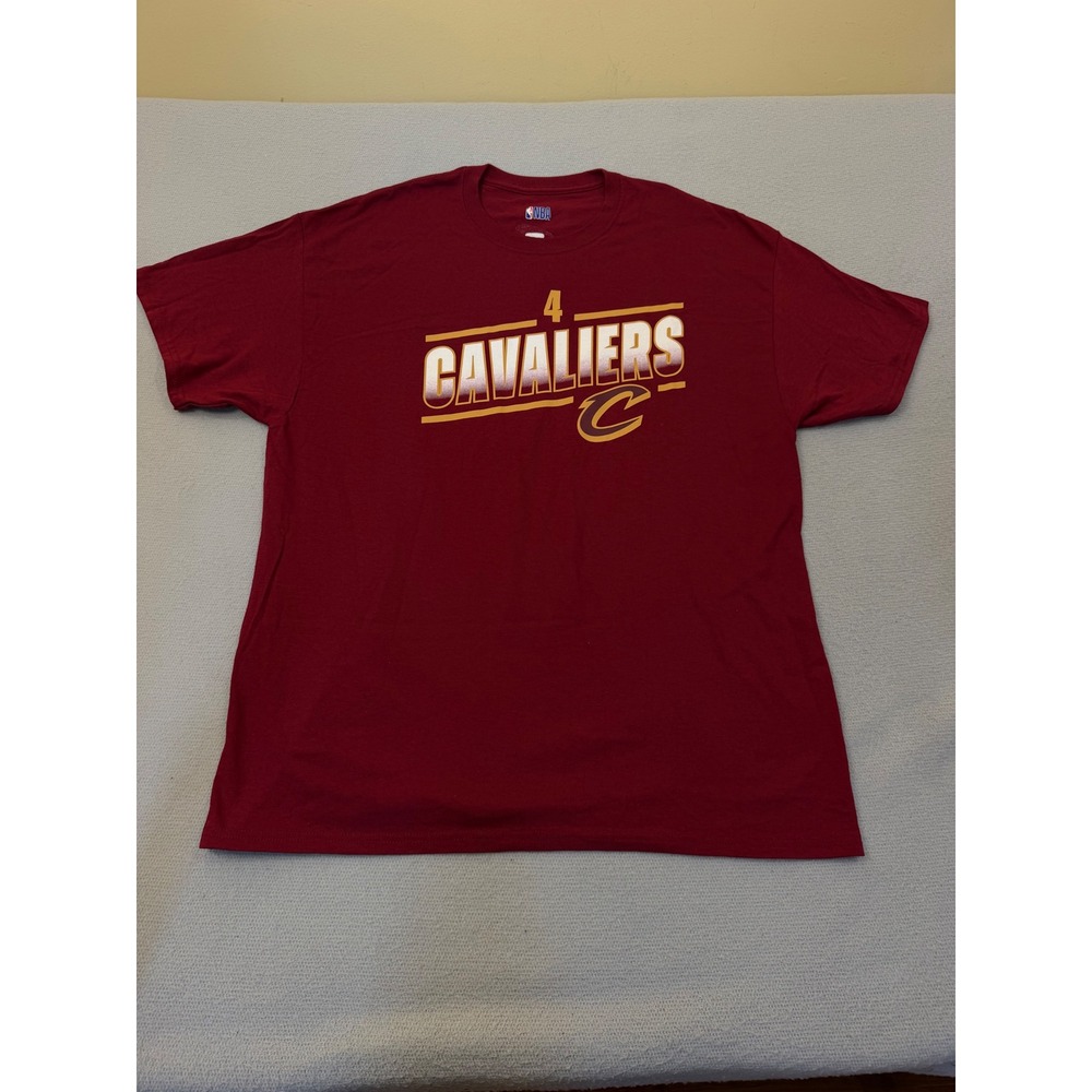 NBA Cleveland Cavaliers Evan Mobley 4 Graphic T-Shirt Mens XL Wine Red Short Slv